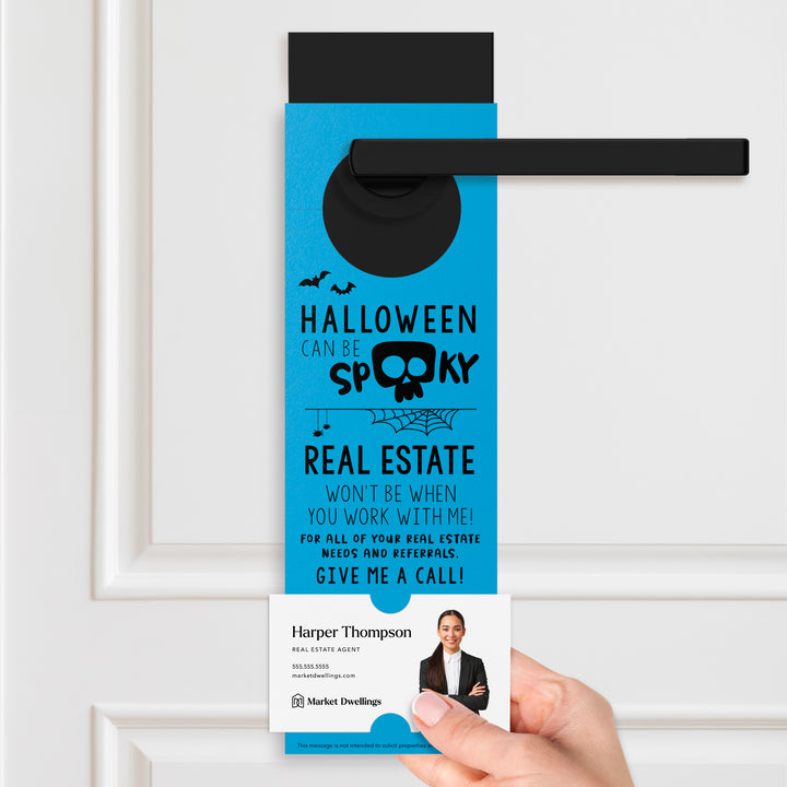 Halloween Can Be Spooky | Door Hangers Holiday Door Hanger Market Dwellings