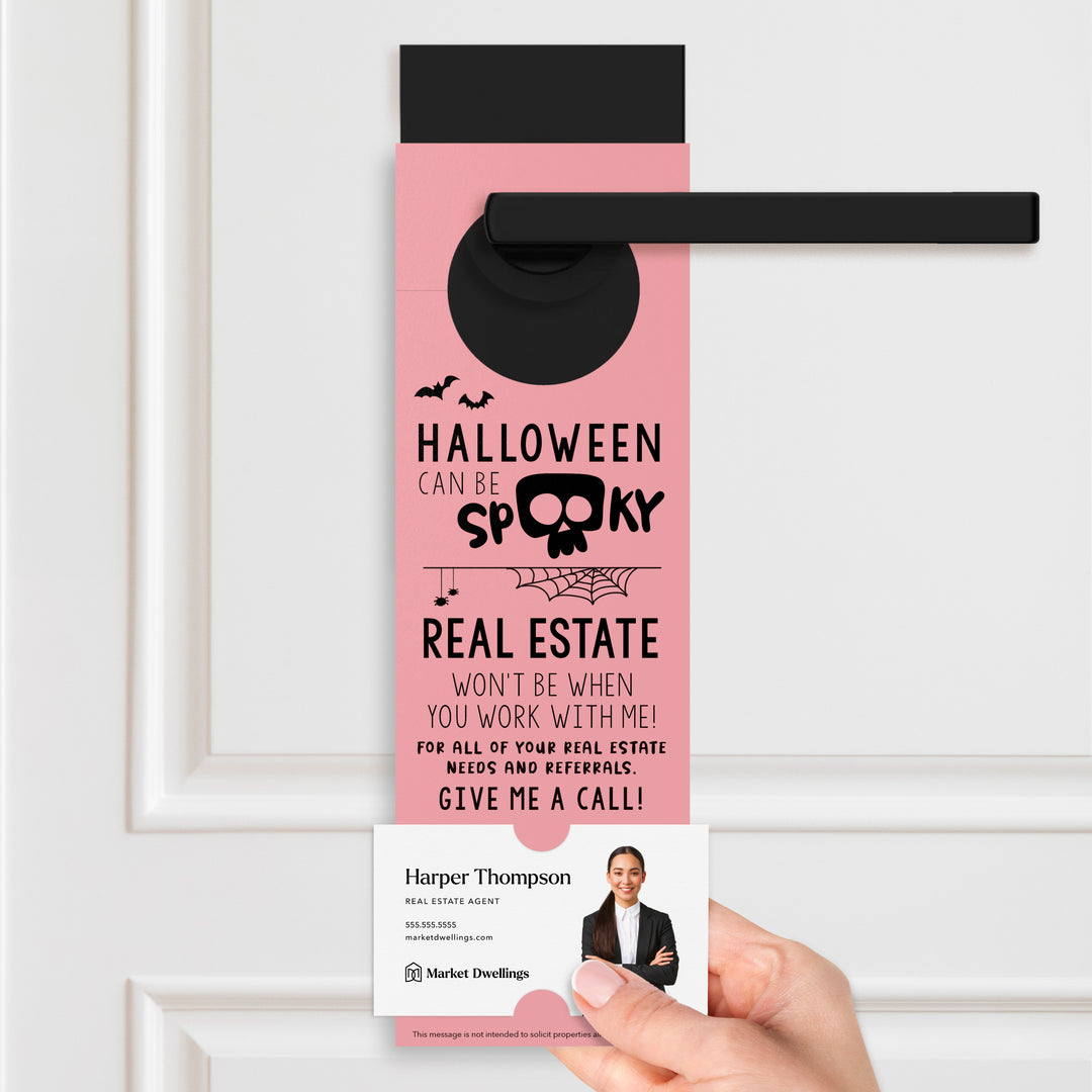 Halloween Can Be Spooky | Door Hangers Holiday Door Hanger Market Dwellings