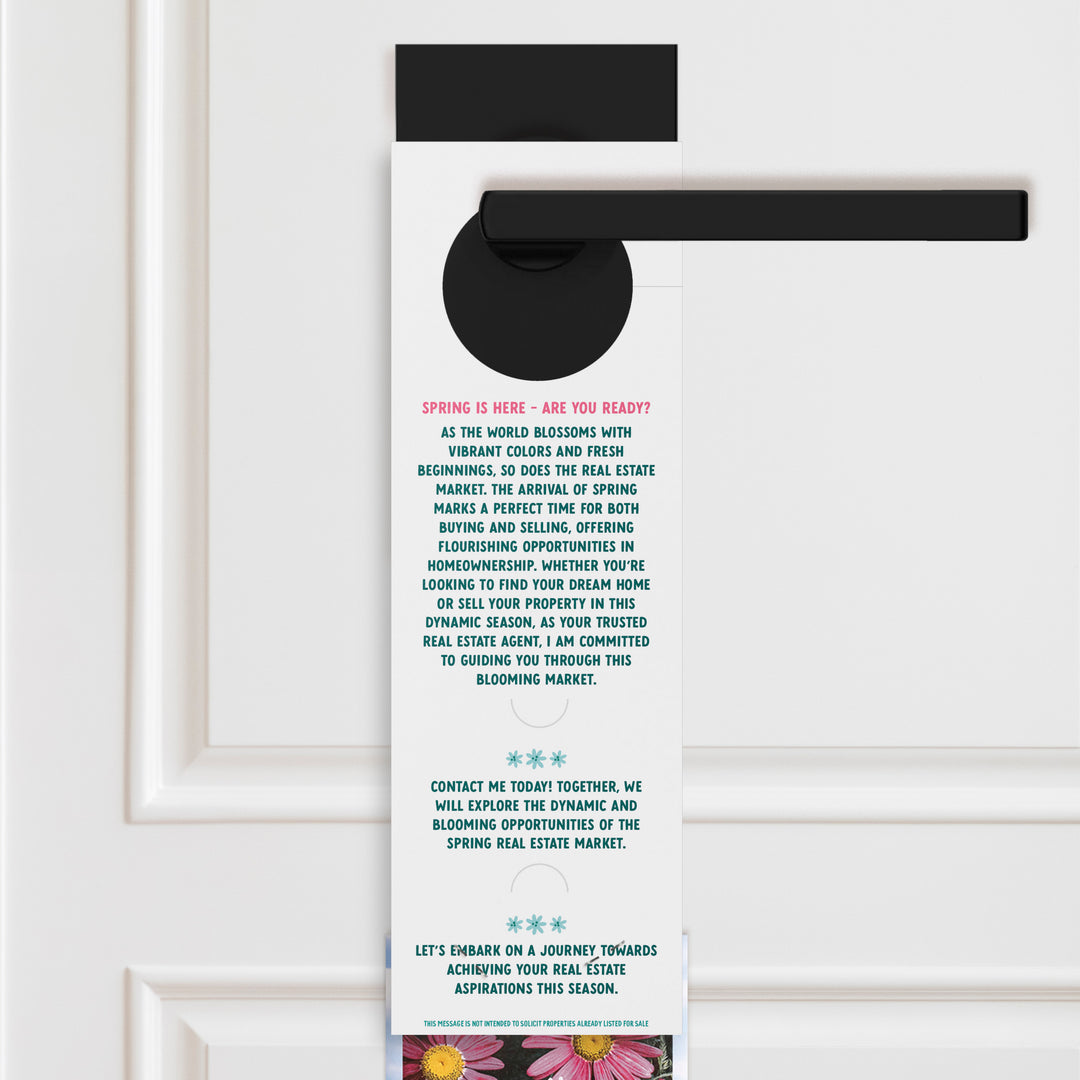 The Real Estate Market Is Blooming | Door Hangers Season Door Hanger Market Dwellings