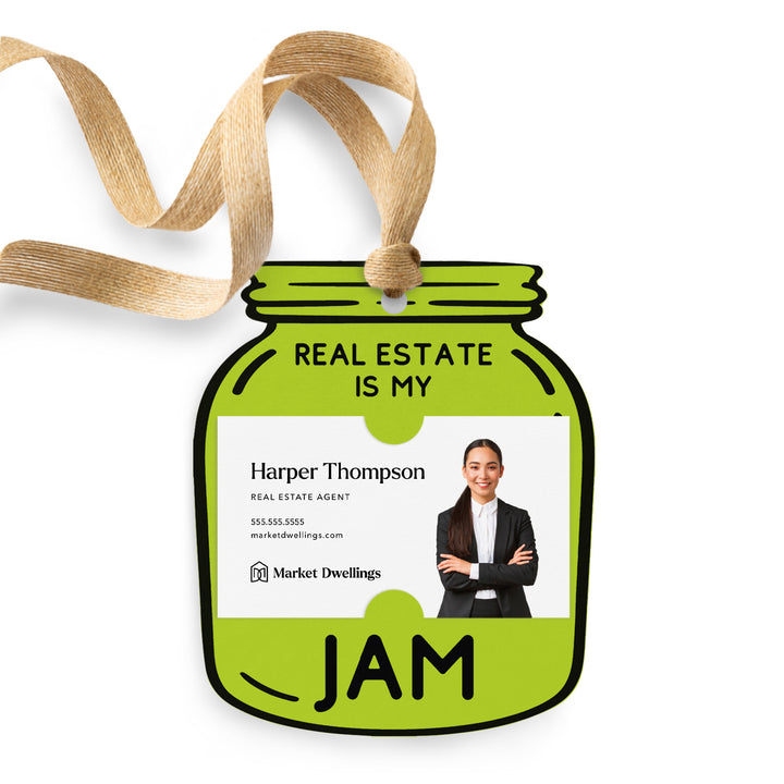 Real Estate is my Jam | Gift Tags Gift Tag Market Dwellings GREEN APPLE