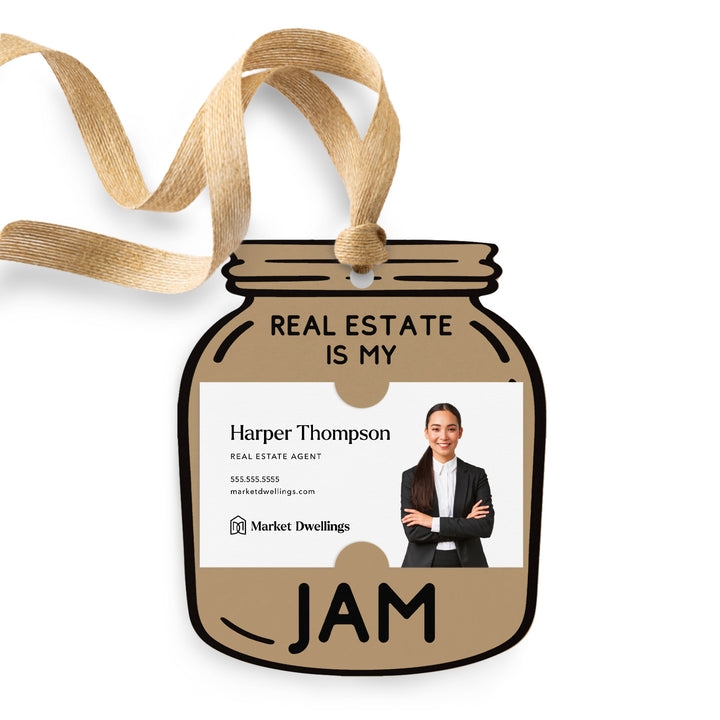Real Estate is my Jam | Gift Tags Gift Tag Market Dwellings KRAFT