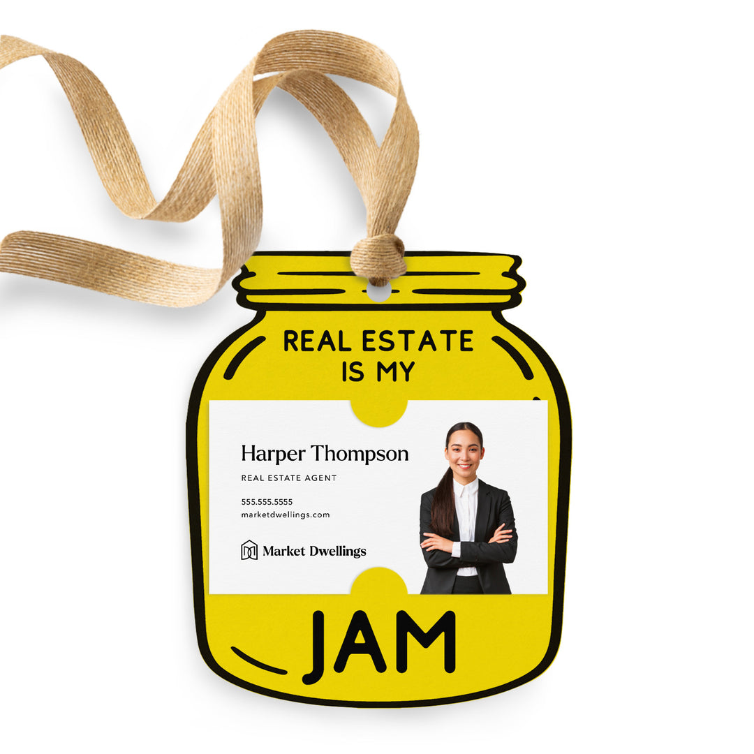 Real Estate is my Jam | Gift Tags Gift Tag Market Dwellings LEMON