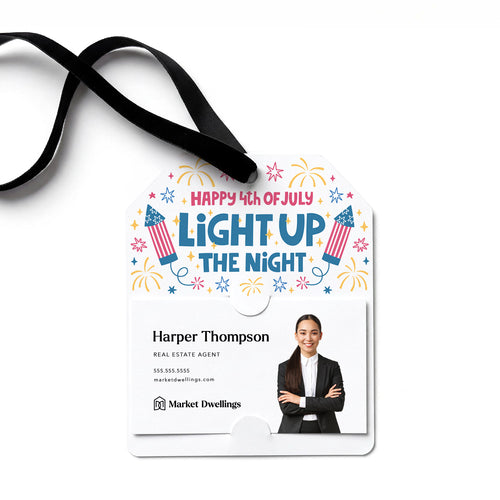 Light Up The Night Happy 4th of July | Gift Tags Gift Tag Market Dwellings