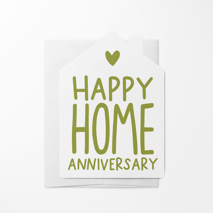 Set of "Happy Home Anniversary" Greeting Cards | Envelopes Included | 12-GC002-AB Greeting Card Market Dwellings