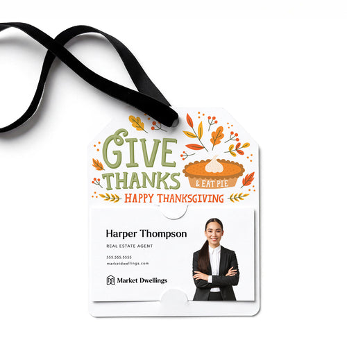 Give Thanks & Eat Pie | Gift Tags Gift Tag Market Dwellings
