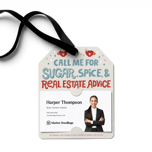 Call Me For Sugar, Spice, & Real Estate Advice | Gift Tags Gift Tag Market Dwellings