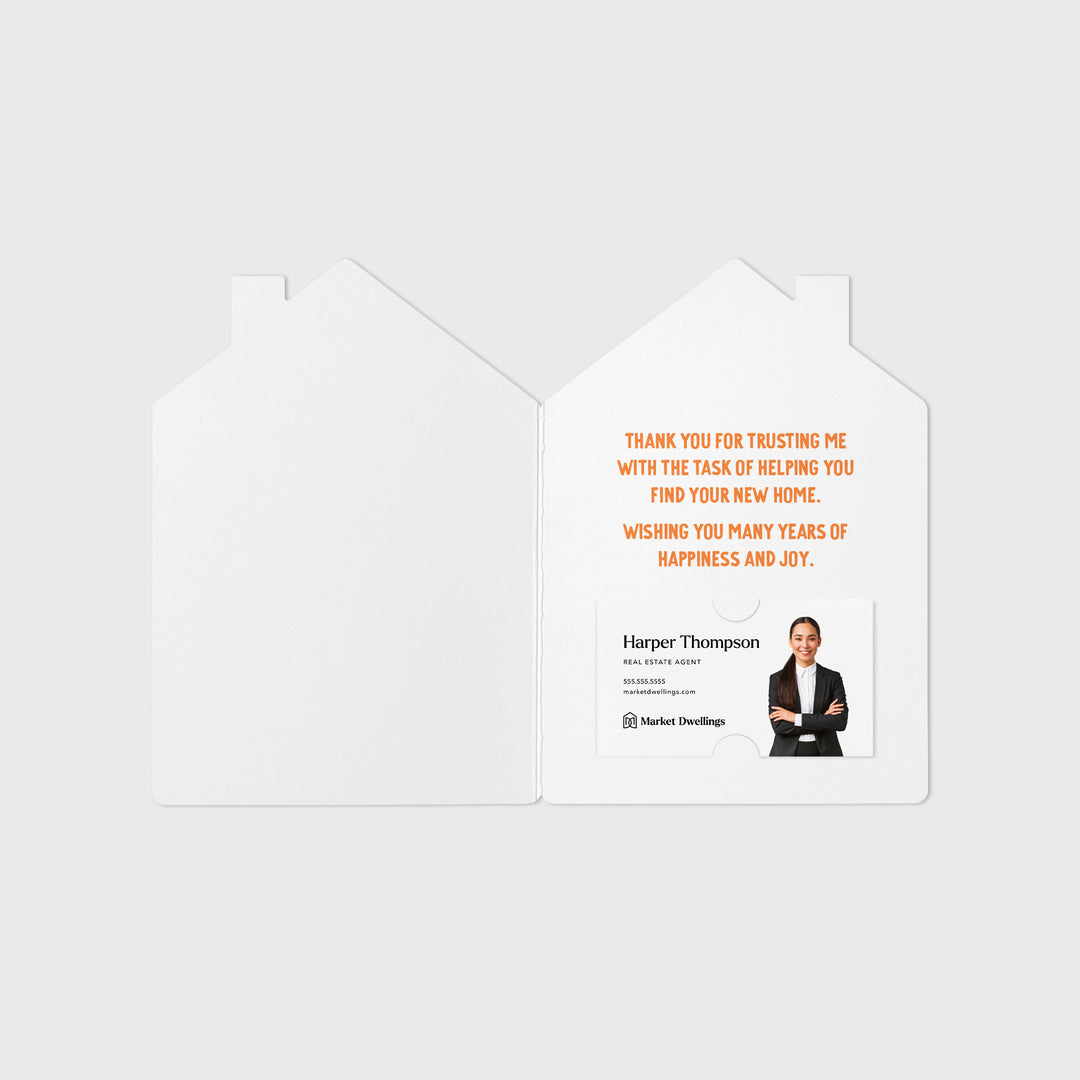 Set of Yay! You bought a House! | Greeting Cards | Envelopes Included | 172-GC002-AB Greeting Card Market Dwellings
