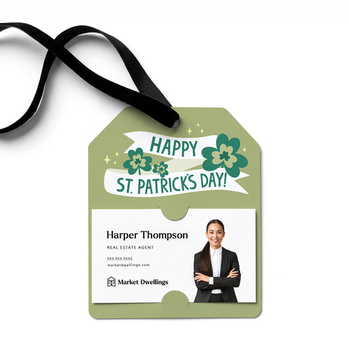 Happy St. Patrick's Day! | Gift Tags Gift Tag Market Dwellings GREEN 12