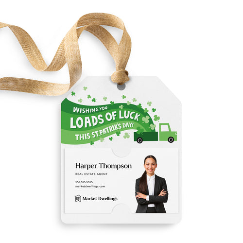 Wishing You Loads Of Luck this St. Patrick's Day! | Gift Tags Gift Tag Market Dwellings GREEN 12