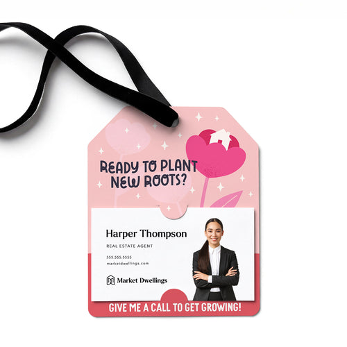 Ready To Plant New Roots? | Gift Tags Gift Tag Market Dwellings BLUSH 12