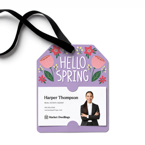 Hello Spring | Gift Tags Gift Tag Market Dwellings