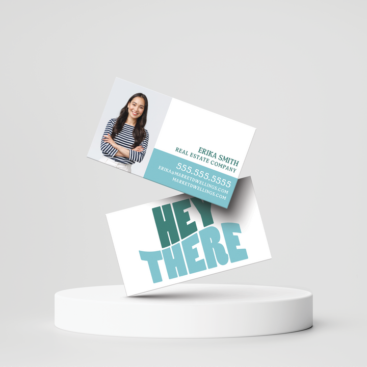 Hey There | Business Cards | BC-09-AB Business Cards Market Dwellings SKY Square