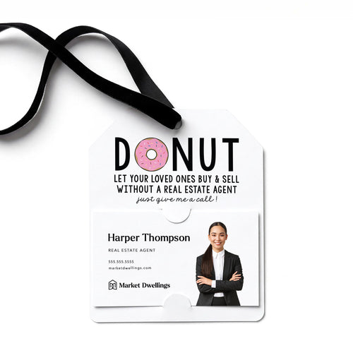 Donut Let Your Loved Ones... | Gift Tags Gift Tag Market Dwellings
