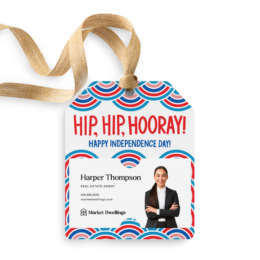 Hip, Hip, Hooray! Happy Independence Day! | Gift Tags Gift Tag Market Dwellings