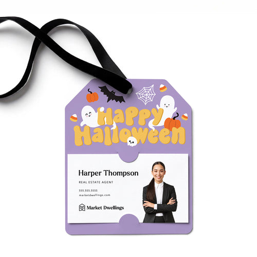 Happy Halloween | Gift Tags Gift Tag Market Dwellings LILAC 12