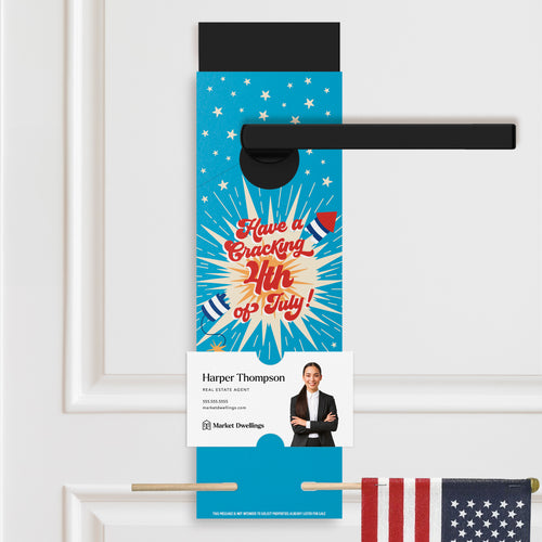 Have A Cracking 4th Of July! | 4th Of July Door Hangers Holiday Door Hanger Market Dwellings