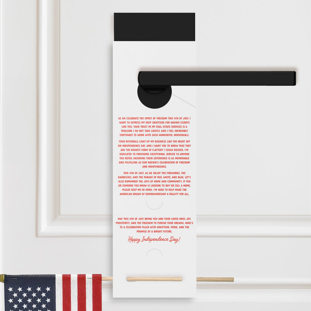 Red, White, Blue, And Grateful For You | 4th Of July Door Hangers | 25-DH004-AB Holiday Door Hanger Market Dwellings