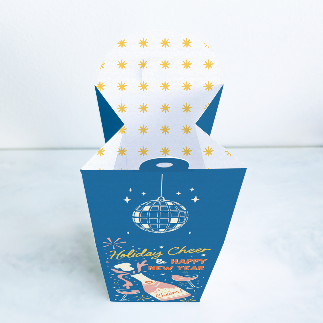 Holiday Cheer & Happy New Year Pop By Box | Real Estate | 14-BX1 Holiday Pop By Box Market Dwellings