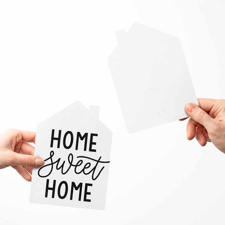 Set of Home Sweet Home Greeting Cards | Envelopes Included | 3-GC002