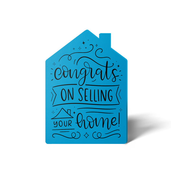 Set of Congrats on Selling Your Home Real Estate Agent Greeting Cards | Envelopes Included | 32-GC002 Greeting Card Market Dwellings ARCTIC