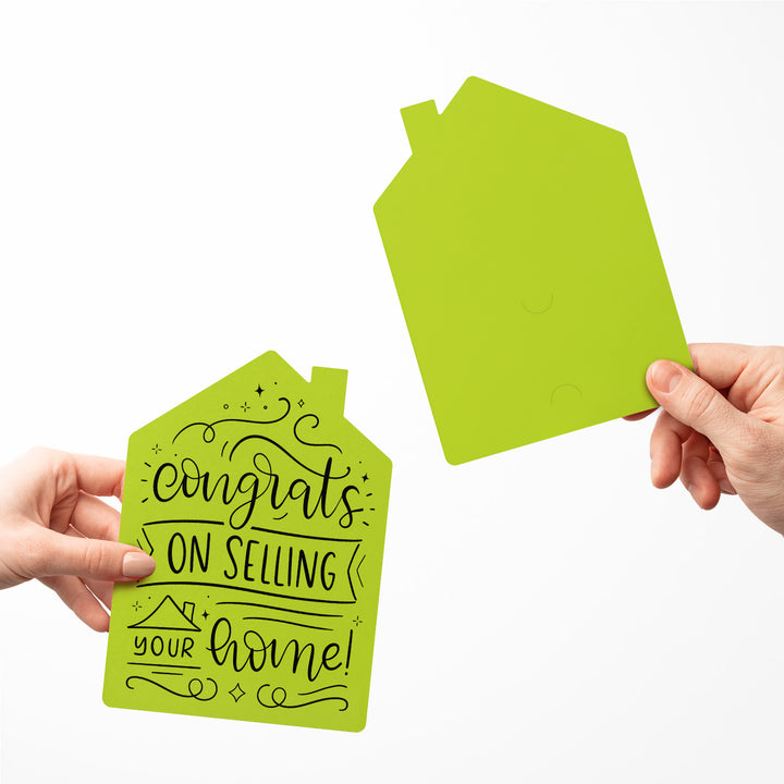 Set of Congrats on Selling Your Home Real Estate Agent Greeting Cards | Envelopes Included | 32-GC002 Greeting Card Market Dwellings