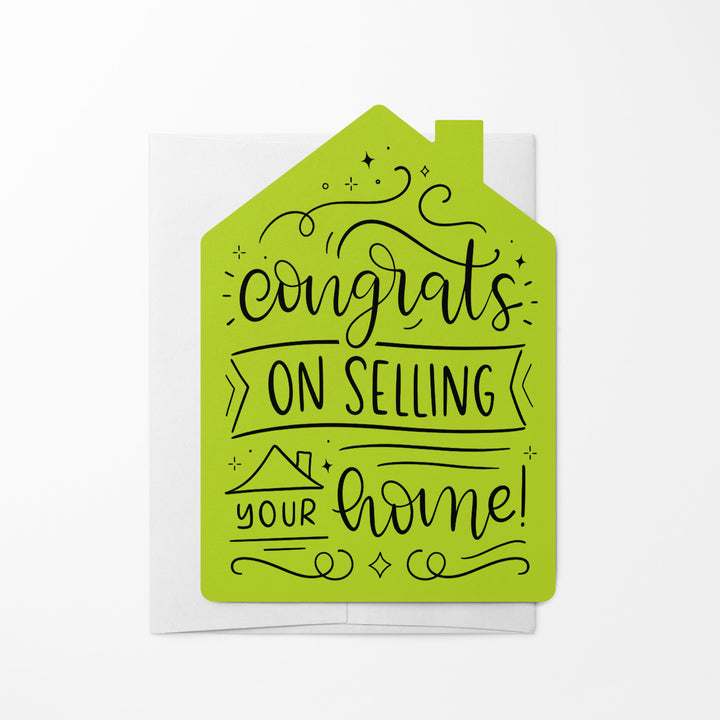 Set of Congrats on Selling Your Home Real Estate Agent Greeting Cards | Envelopes Included | 32-GC002 Greeting Card Market Dwellings