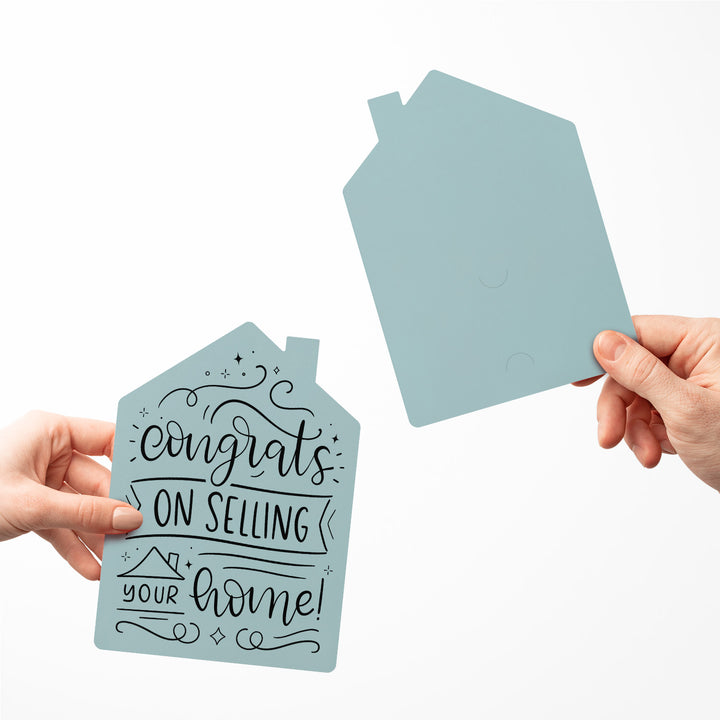 Set of Congrats on Selling Your Home Real Estate Agent Greeting Cards | Envelopes Included | 32-GC002 Greeting Card Market Dwellings