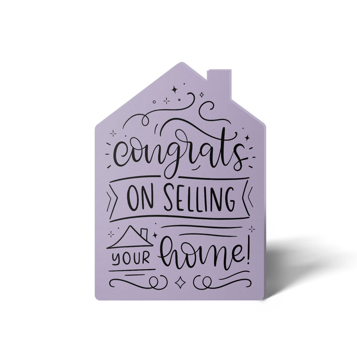 Set of Congrats on Selling Your Home Real Estate Agent Greeting Cards | Envelopes Included | 32-GC002