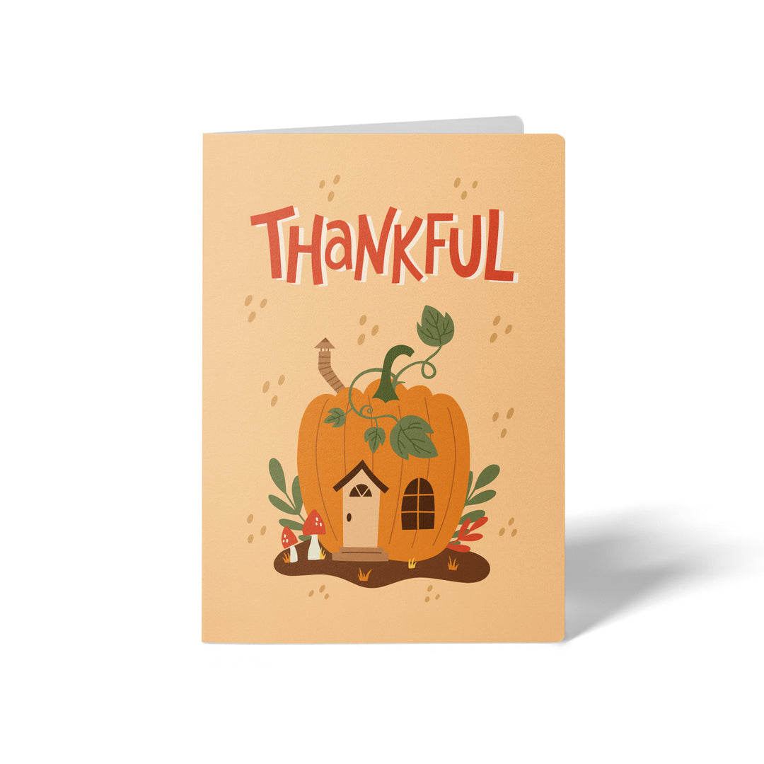 Set of Thankful | Thanksgiving Greeting Cards | Envelopes Included | 36-GC001 Greeting Card Market Dwellings