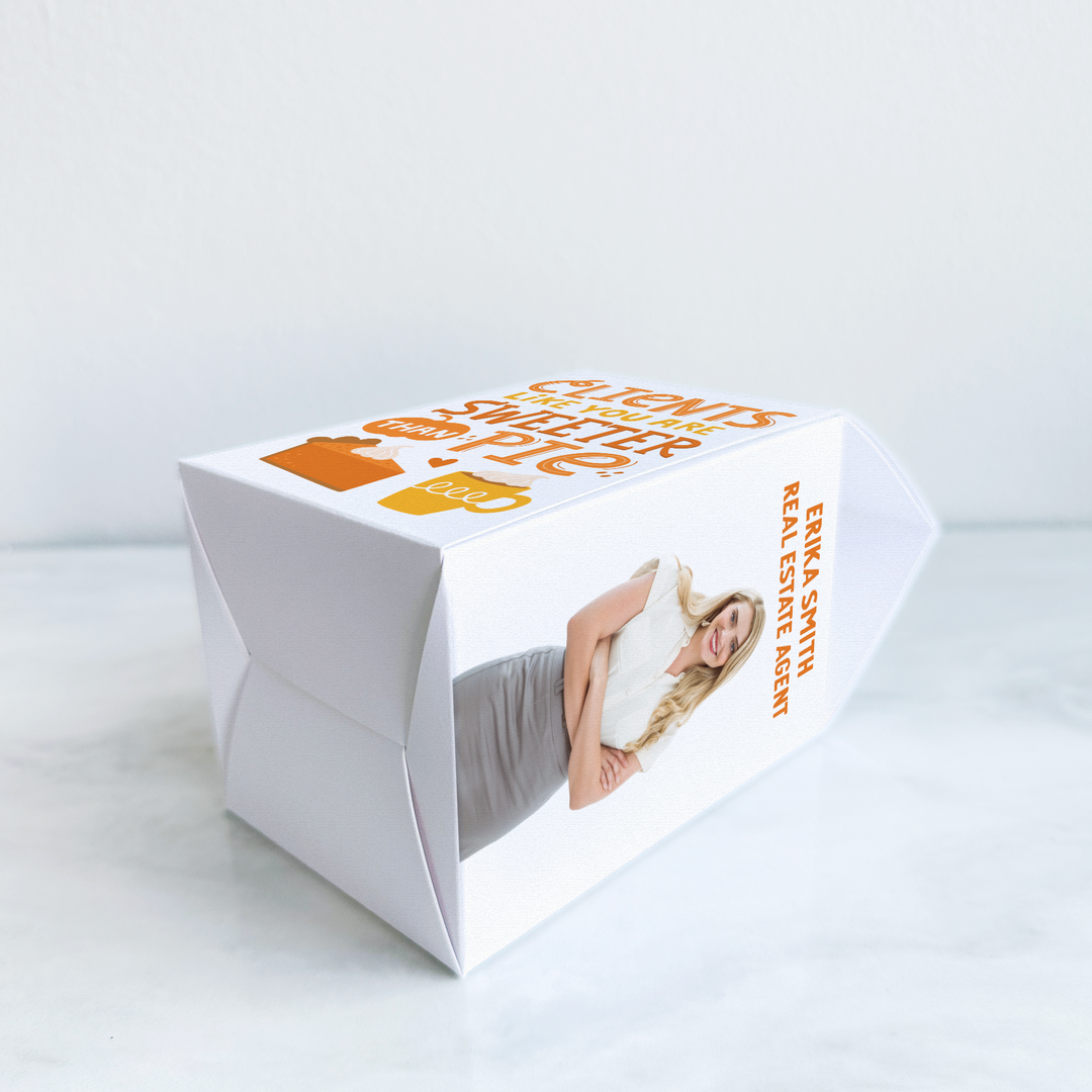Clients Like You Are Sweeter Than Pie Pop By Box | Thanksgiving | Real Estate | 12-BX1 Holiday Pop By Box Market Dwellings
