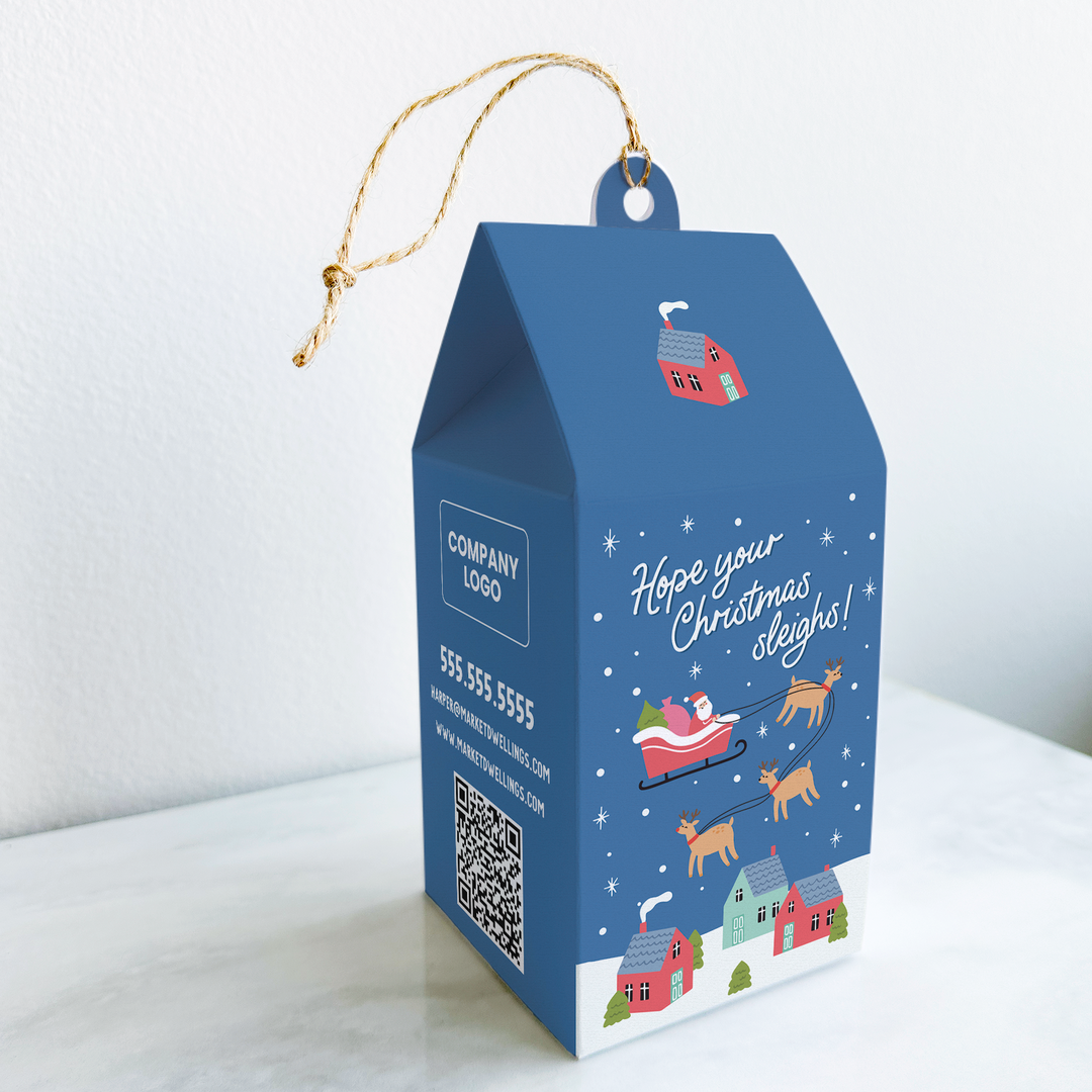 Hope Your Christmas Sleighs! Pop By Box | Real Estate | 19-BX1 Holiday Pop By Box Market Dwellings