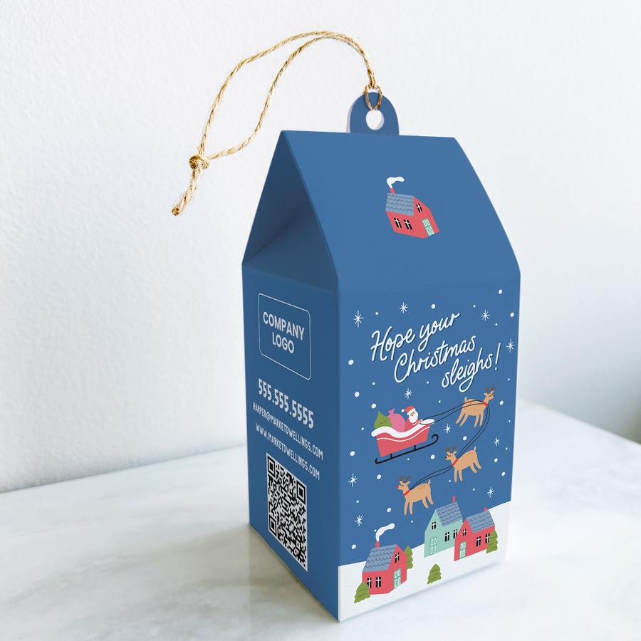 Hope Your Christmas Sleighs! Pop By Box | Real Estate | 19-BX1 Holiday Pop By Box Market Dwellings