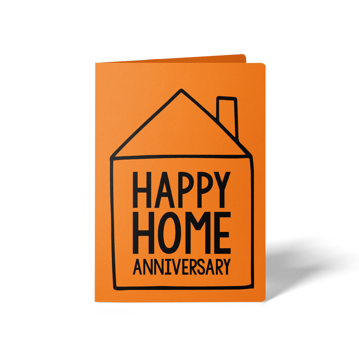 Set of Happy Home Anniversary Greeting Cards | Envelopes Included Greeting Card Market Dwellings CARROT