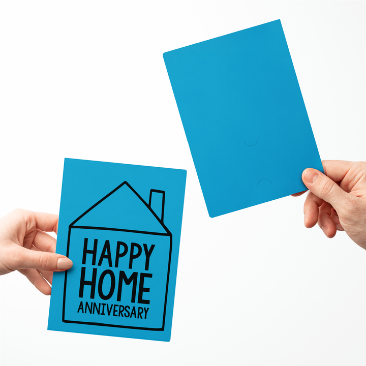 Set of Happy Home Anniversary Greeting Cards | Envelopes Included Greeting Card Market Dwellings