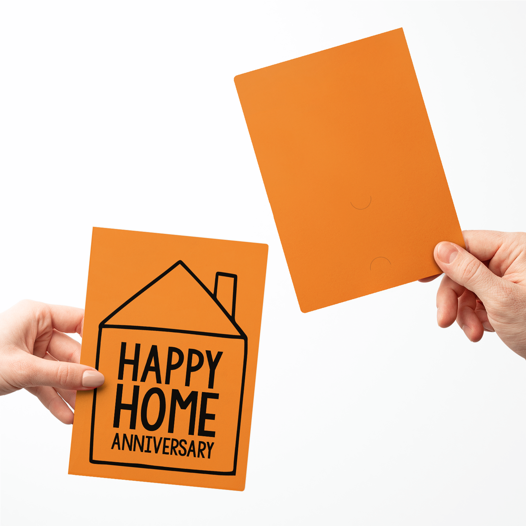Set of Happy Home Anniversary Greeting Cards | Envelopes Included Greeting Card Market Dwellings