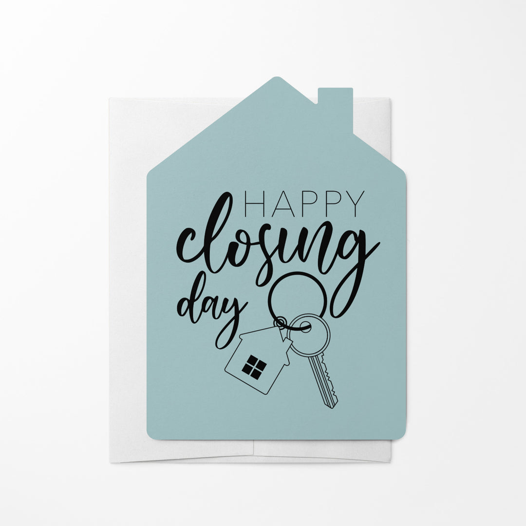 Set of Happy Closing Day Real Estate Agent Greeting Cards | Envelopes Included | 4-GC002