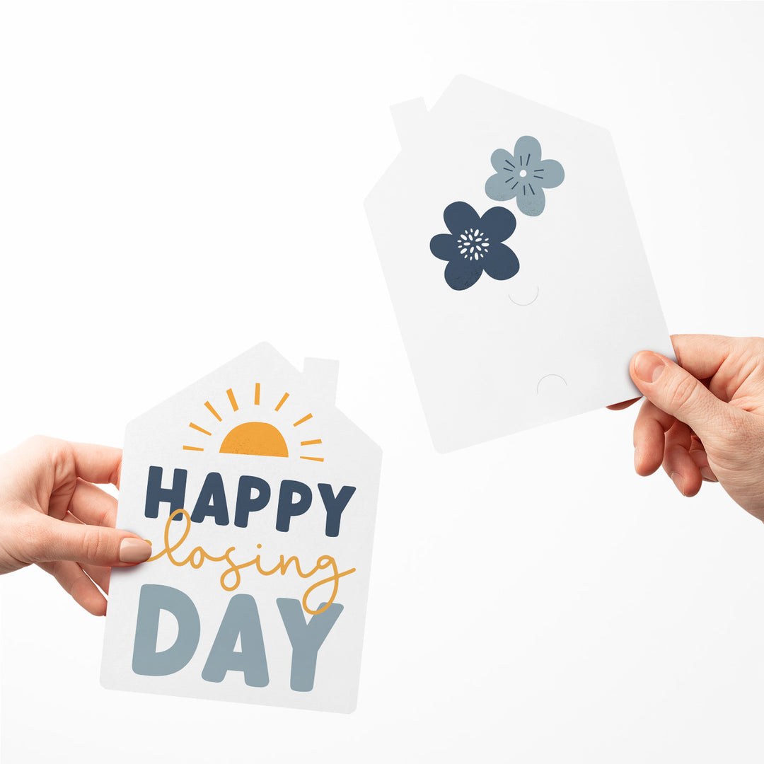 Set of Happy Closing Day Greeting Cards | Envelopes Included | 48-GC002-AB Greeting Card Market Dwellings