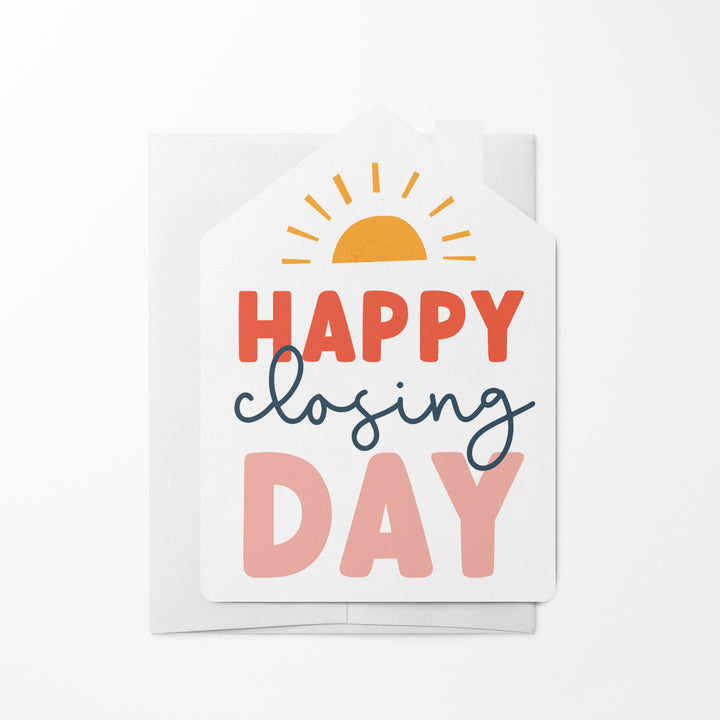 Set of Happy Closing Day Greeting Cards | Envelopes Included | 48-GC002-AB Greeting Card Market Dwellings