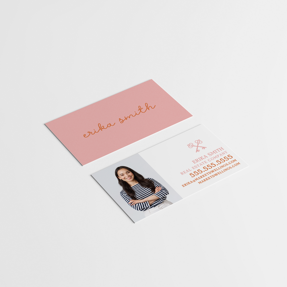 Simple Style | Business Cards | BC-05-AB Business Cards Market Dwellings