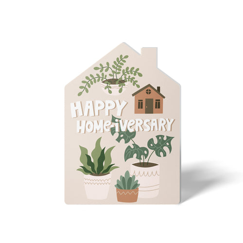 Happy Home-iversary | Real Estate & Mortgage Greeting Cards with Envelopes Greeting Card Market Dwellings