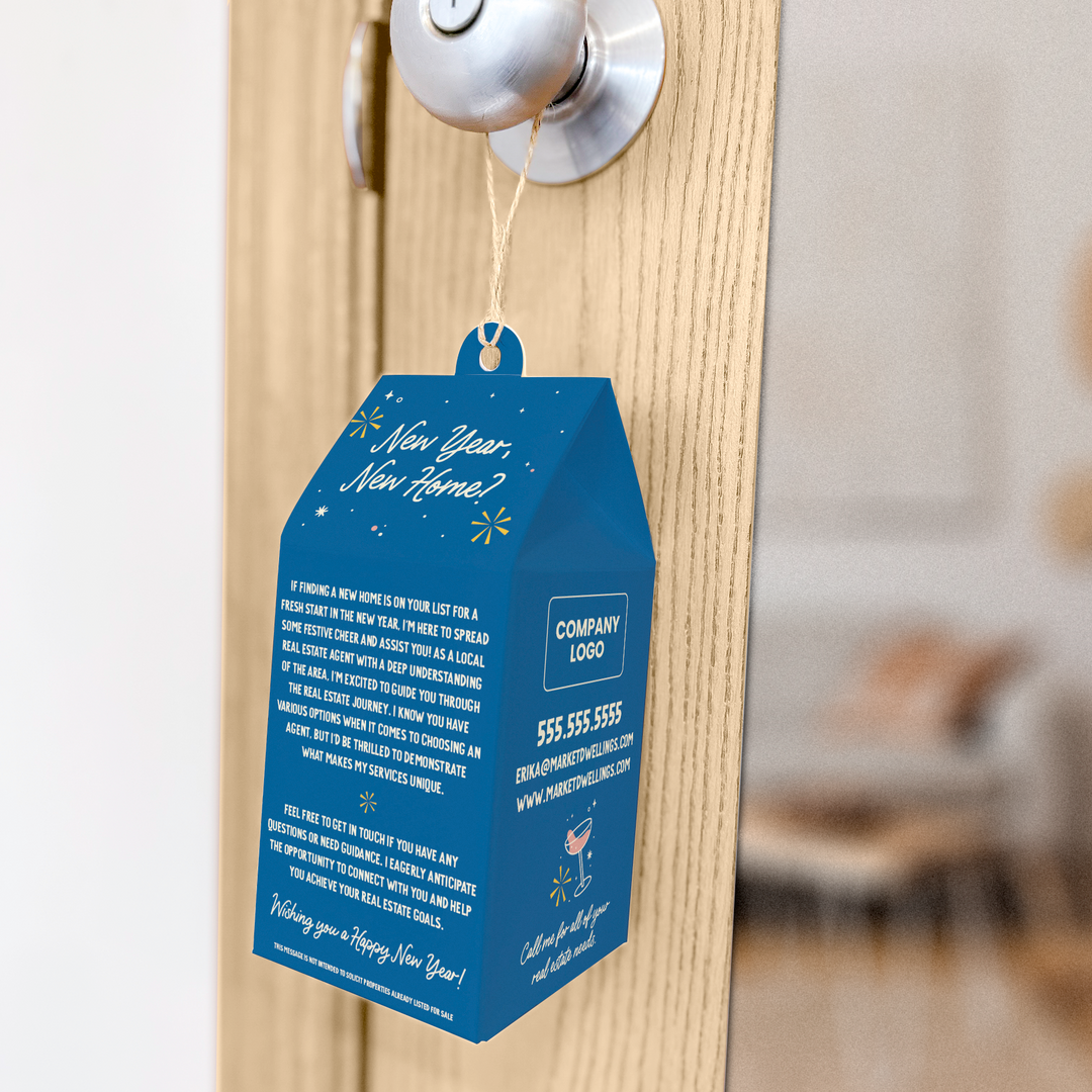 Holiday Cheer & Happy New Year Pop By Box | Real Estate | 14-BX1 Holiday Pop By Box Market Dwellings