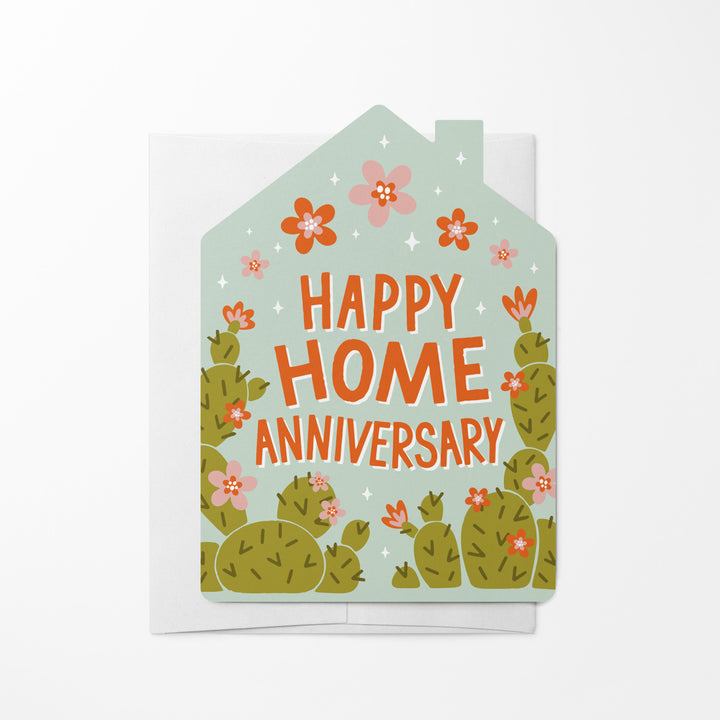 Set of Happy Home Anniversary | Greeting Cards | Envelopes Included | 60-GC002 Greeting Card Market Dwellings