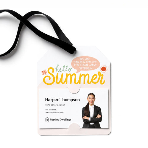 Hello Summer | Gift Tags Gift Tag Market Dwellings