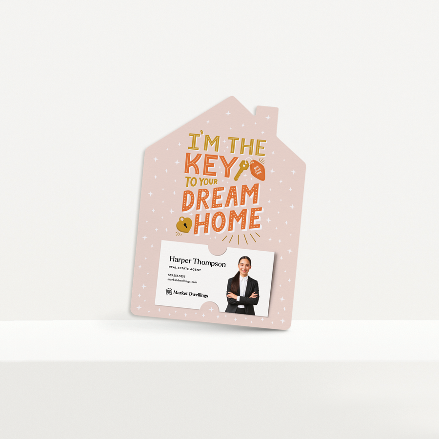 Set of I’m The Key To Your Dream Home | Mailers | Envelopes Included | M266-M001 Mailer Market Dwellings   