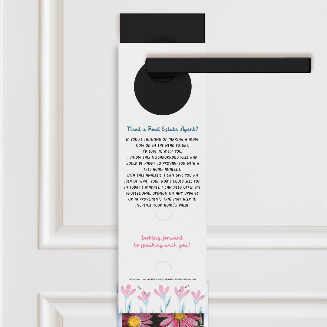 The Real Estate Market Is Blooming! | Door Hangers Season Door Hanger Market Dwellings