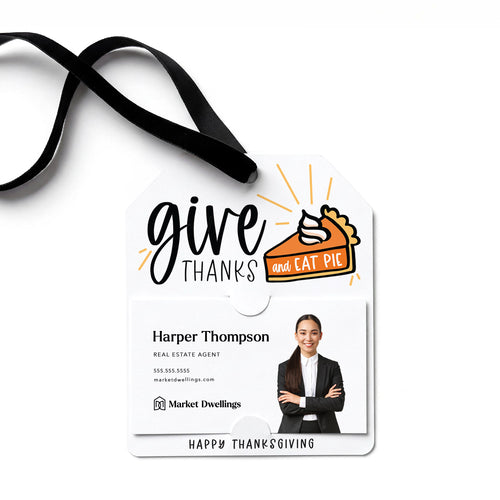 Give Thanks and Eat Pie | Gift Tags Gift Tag Market Dwellings