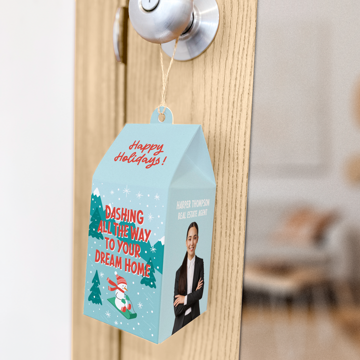 Dashing All The Way To Your Dream Home Pop By Box | Real Estate | 18-BX1 Holiday Pop By Box Market Dwellings