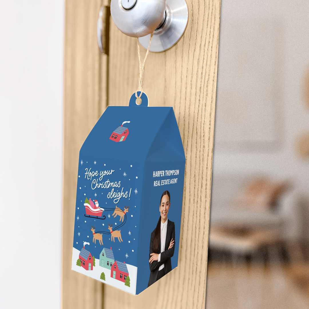 Hope Your Christmas Sleighs! Pop By Box | Real Estate | 19-BX1 Holiday Pop By Box Market Dwellings