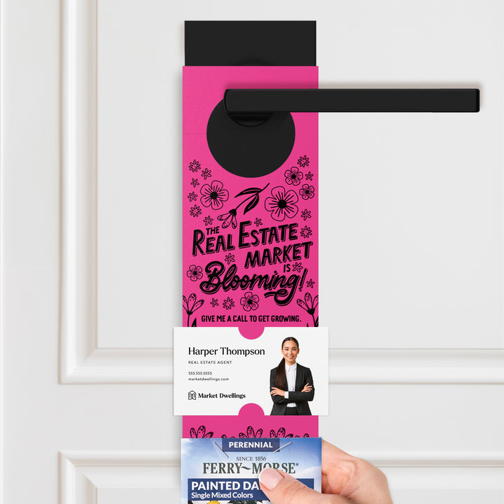 The Real Estate Market Is Blooming! | Door Hangers