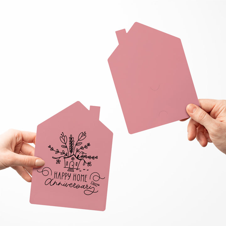 Set of Happy Home Anniversary Greeting Cards | Envelopes Included | 8-GC002